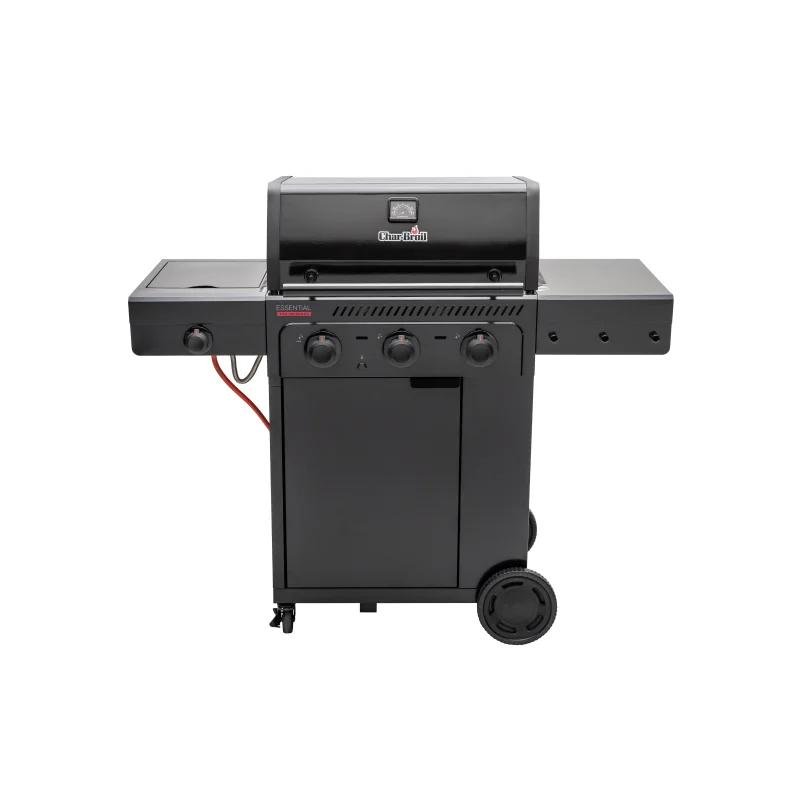 Char Broil Gasgrill Essential 3 G mit Seitenbrenner und Tru-Infrared Technology