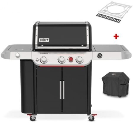 Gasgrill Weber Genesis EP-435W GBS, Black, inklusive Abdeckhaube