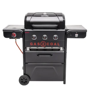 Char-Broil Gas & Holzkohle Hybridgrill Gas2Coal Special Edition 3 mit 3 Brennern