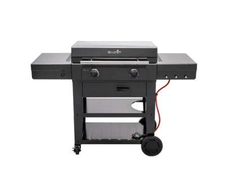 Char-Broil Griddle-Gasgrill Versa-Tile zum Braten, Grillen & Pizzabacken