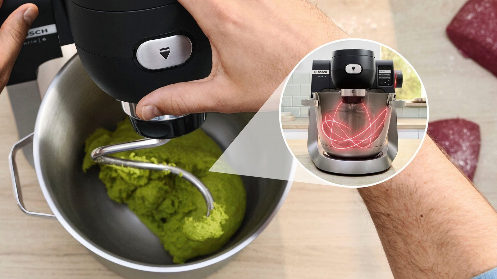 Küchenmaschine Serie 6 MUMS6ZS13D Automatikprogramme, integr. 1g Waage Durchlaufschnitzler – Bild 3