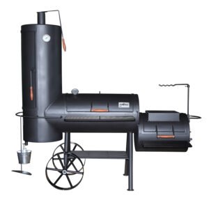 Grillfürst Smoker ST18 Massiver Smoker mit Räucherturm