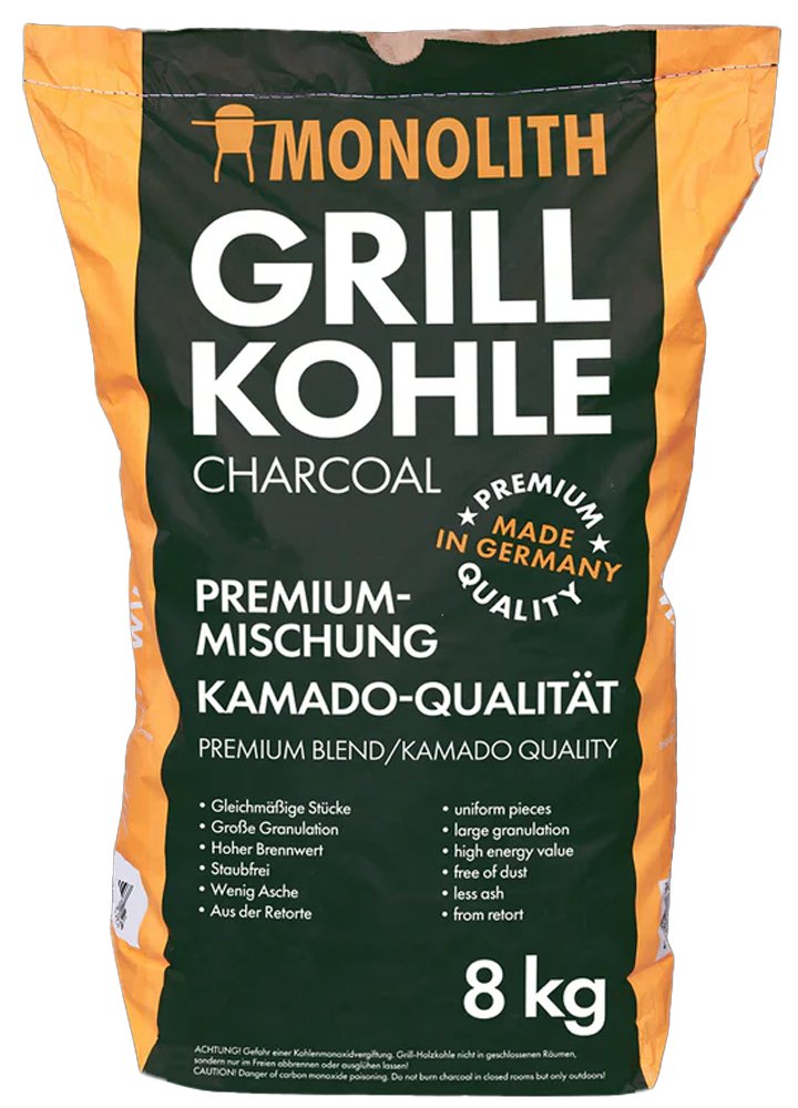 Monolith Grill AVANTGARDE.66 Satin-Mattschwarz - mit Gestell + Seitentischen - inkl. Zubehör-Starterpaket – Bild 6