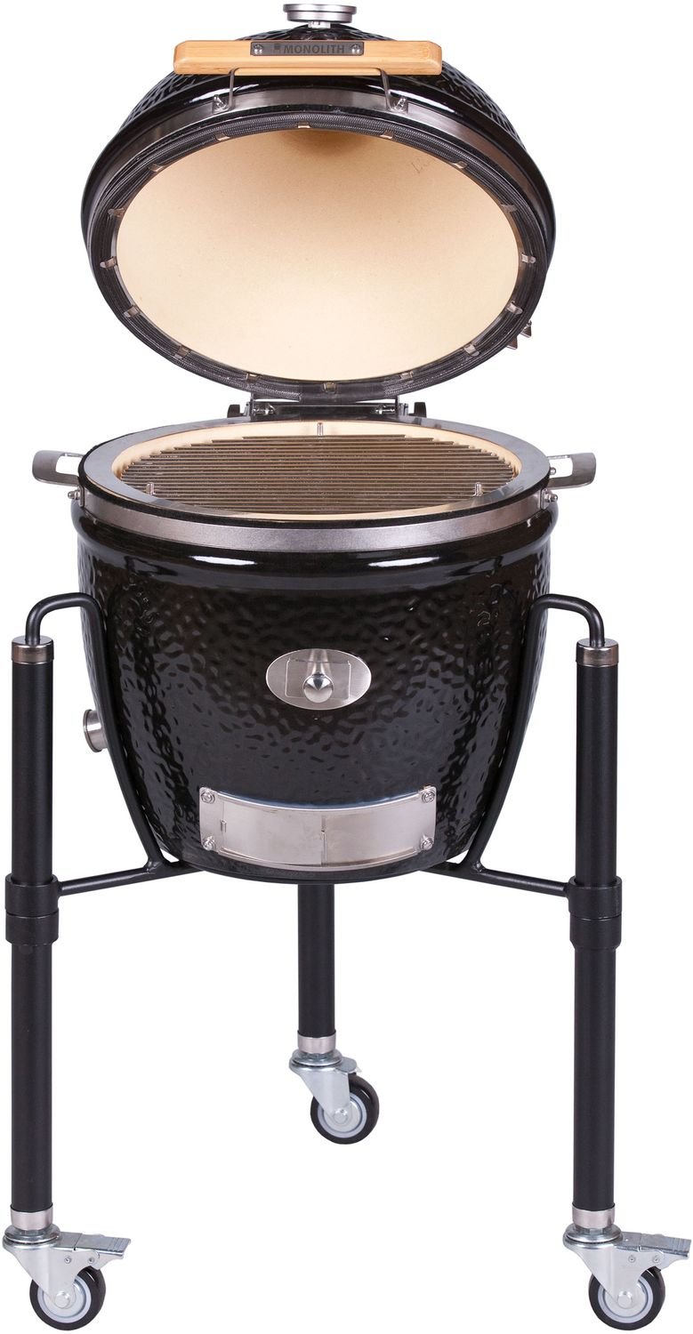 Monolith Grill Junior PRO Serie 2.0 Schwarz - MIT Gestell – Bild 2