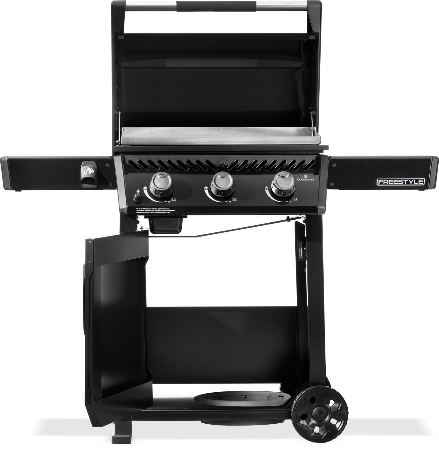 Napoleon Plancha Grill Freestyle 24 Black Sonderedition mit Edelstahlplancha 60 x 44 cm – Bild 2