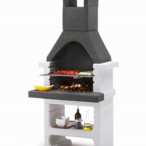 Palazzetti Grillkamin inkl. Montagematerial Aral black