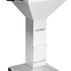 Thüros Holzkohlegrill T3 Edelstahl Säulengrill 42x42 cm - kicker EDITION