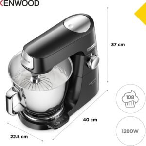 KENWOOD Küchenmaschine Titanium Chef Baker XL KVL85.004BK, Zubehör, Gratis Wert UVP 319