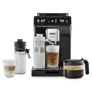De'Longhi Eletta Explore Perfetto ECAM452.57.G Kaffeevollautomat mit LatteCrema Milchsystem