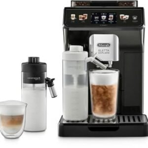De'Longhi Eletta Explore Cold BrewKaffeevollautomat, Schwarz