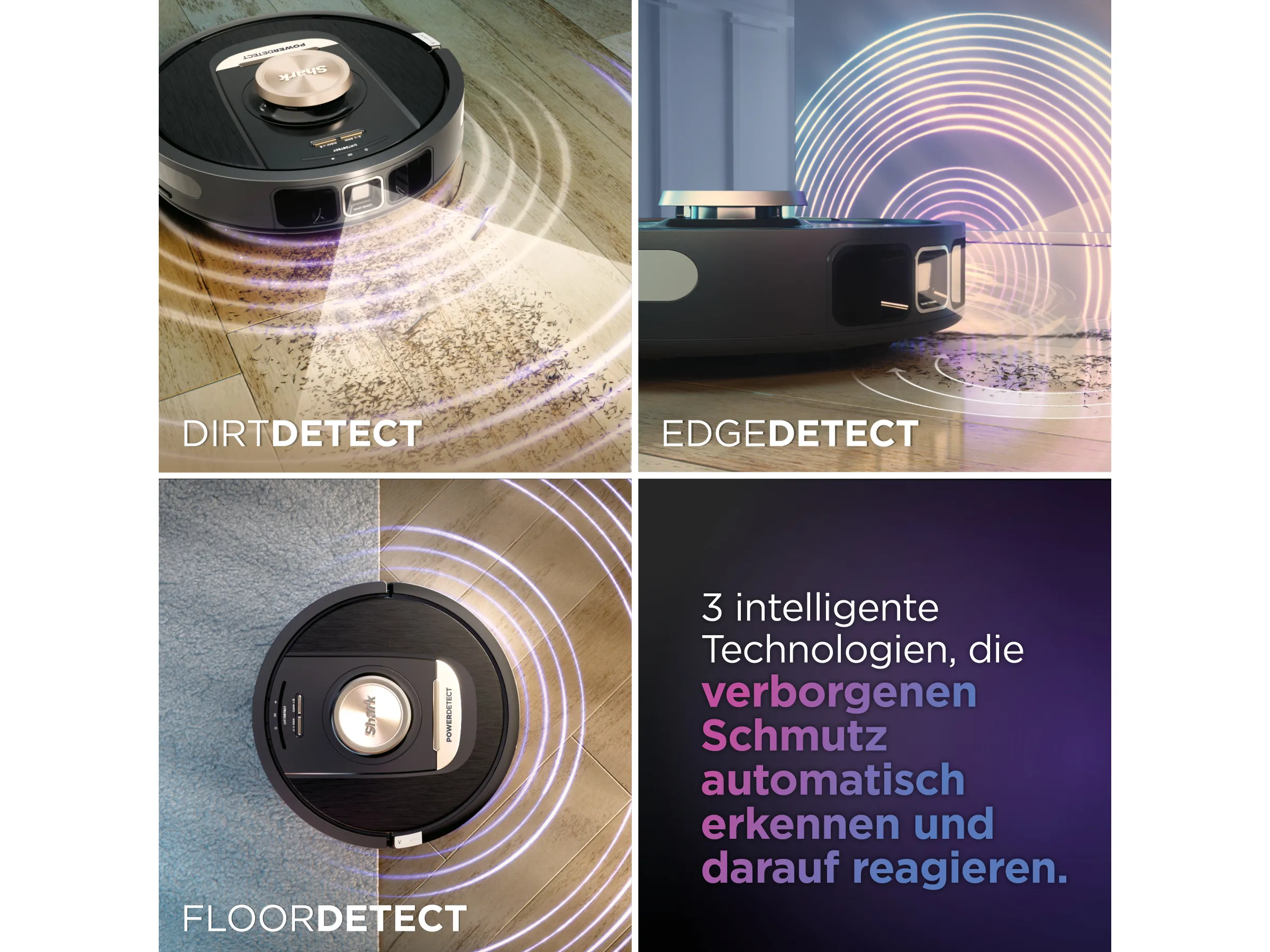 Shark Saugroboter Power Detect Self-Empty RV2820VEEU – Bild 2
