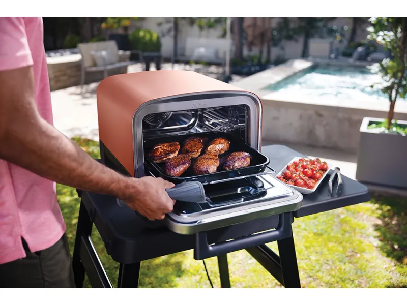 Ninja Elektrischer-Pizzaofen & Smoker Outdoor OO101DE – Bild 3