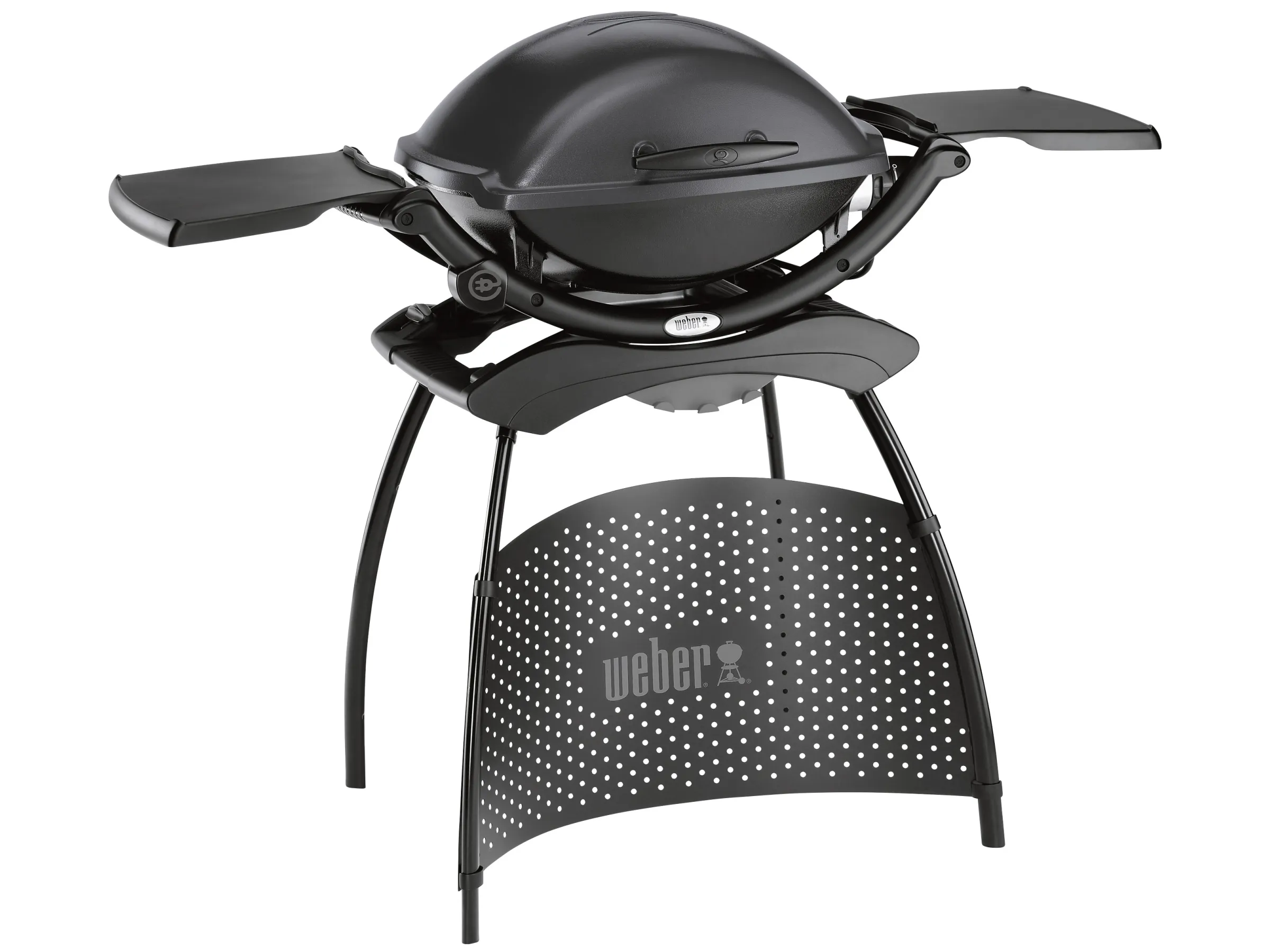 Weber Stand-Elektrogrill Q 2400 Dark Grey mit 2.200 W