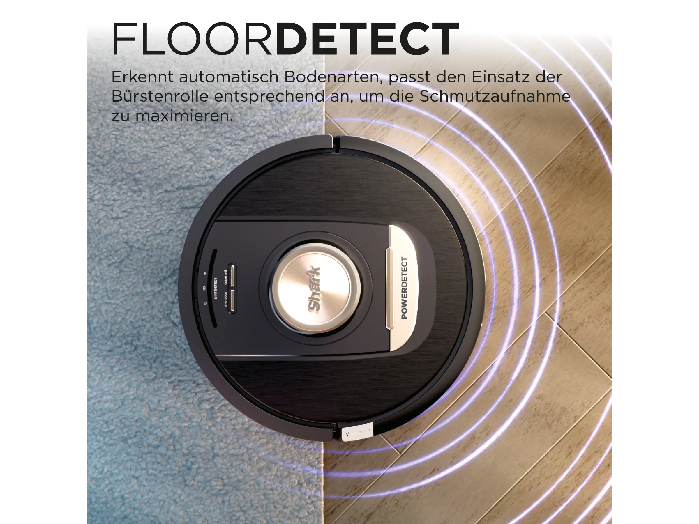 Shark Saugroboter Power Detect Self-Empty RV2820VEEU – Bild 5