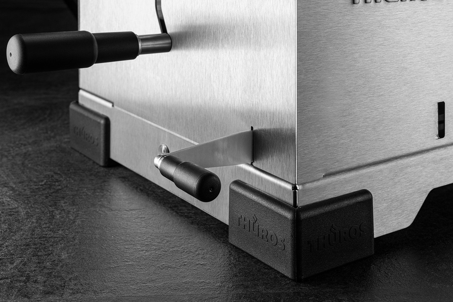 Thüros PRO1 modularer Holzkohle Tischgrill mit Edelstahlrost – Bild 4