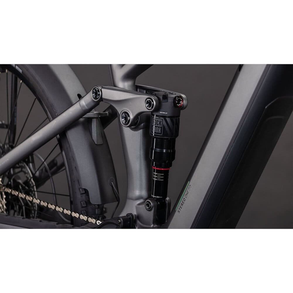 CUBE STEREO HYBRID ONE22 Race 800 FE E-Mountainbike 2026 29" slabgrey / chrome – Bild 5