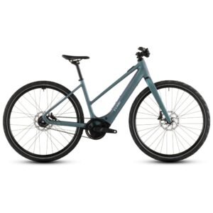CUBE EDITOR HYBRID SLT 400X City E-Bike Trapeze 2026 - smaragdgrey