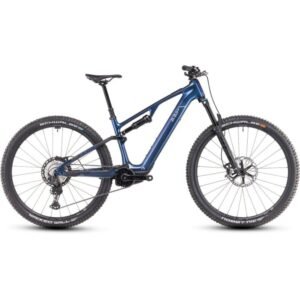 CUBE AMS HYBRID ONE44 C:68X SLX 400X 29" Carbon E-Mountainbike 2025 deepcobalt / black