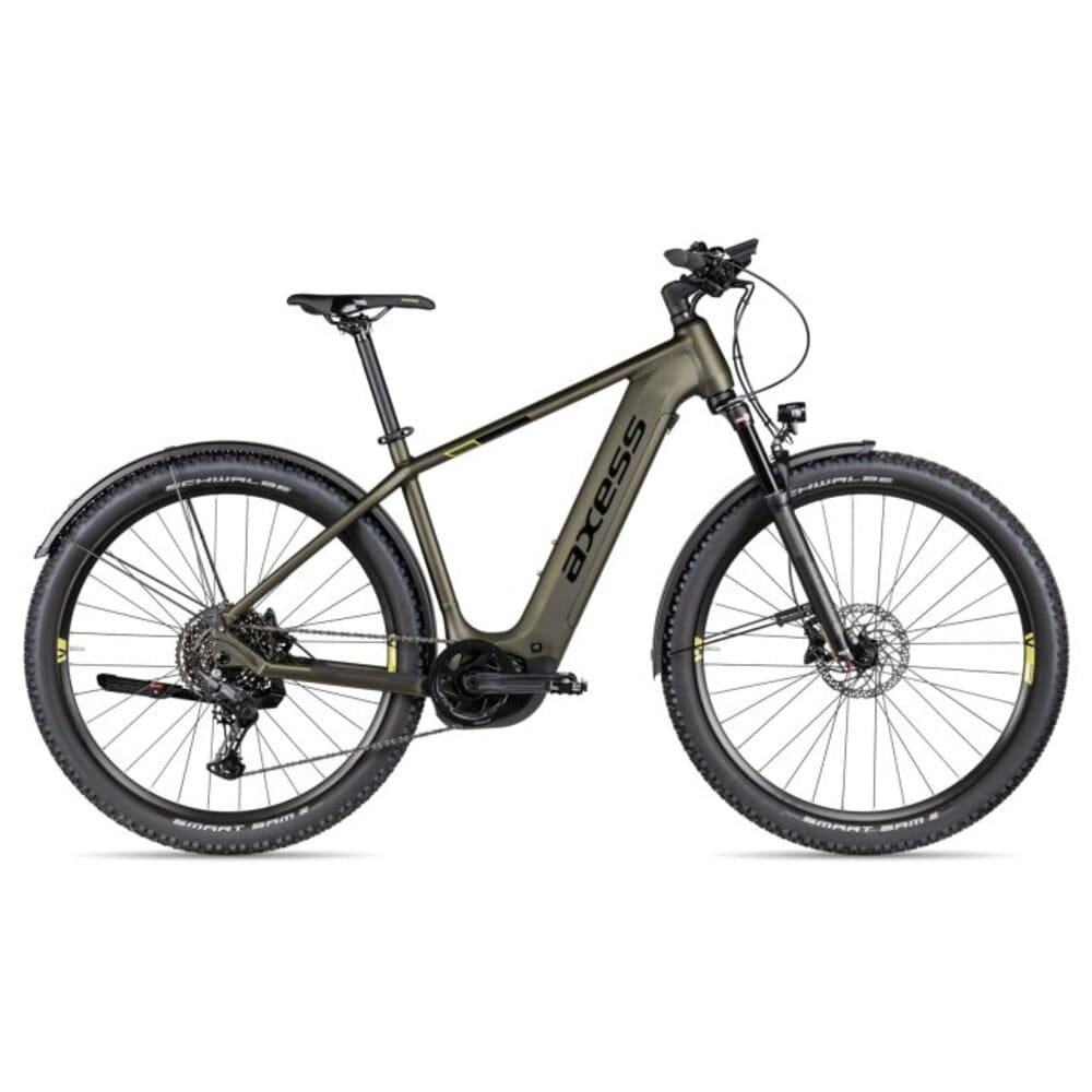 Axess Force Pro Allroad 29" E-Mountainbike 2025 misty silver matt/black/sky – Bild 11