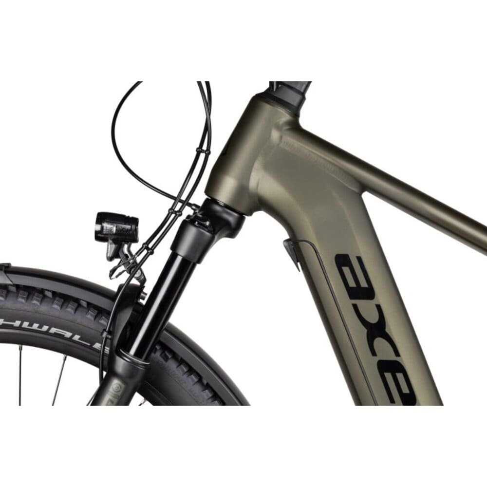 Axess Force Pro Allroad 29" E-Mountainbike 2025 misty silver matt/black/sky – Bild 15
