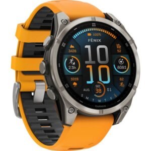 Garmin fenix 8 AMOLED Sapphire GPS Smartwatch - 47mm - Carbongrau DLC