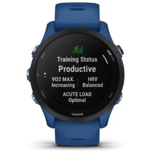 Garmin Forerunner 255 GPS Laufuhr - dunkelblau/schwarz