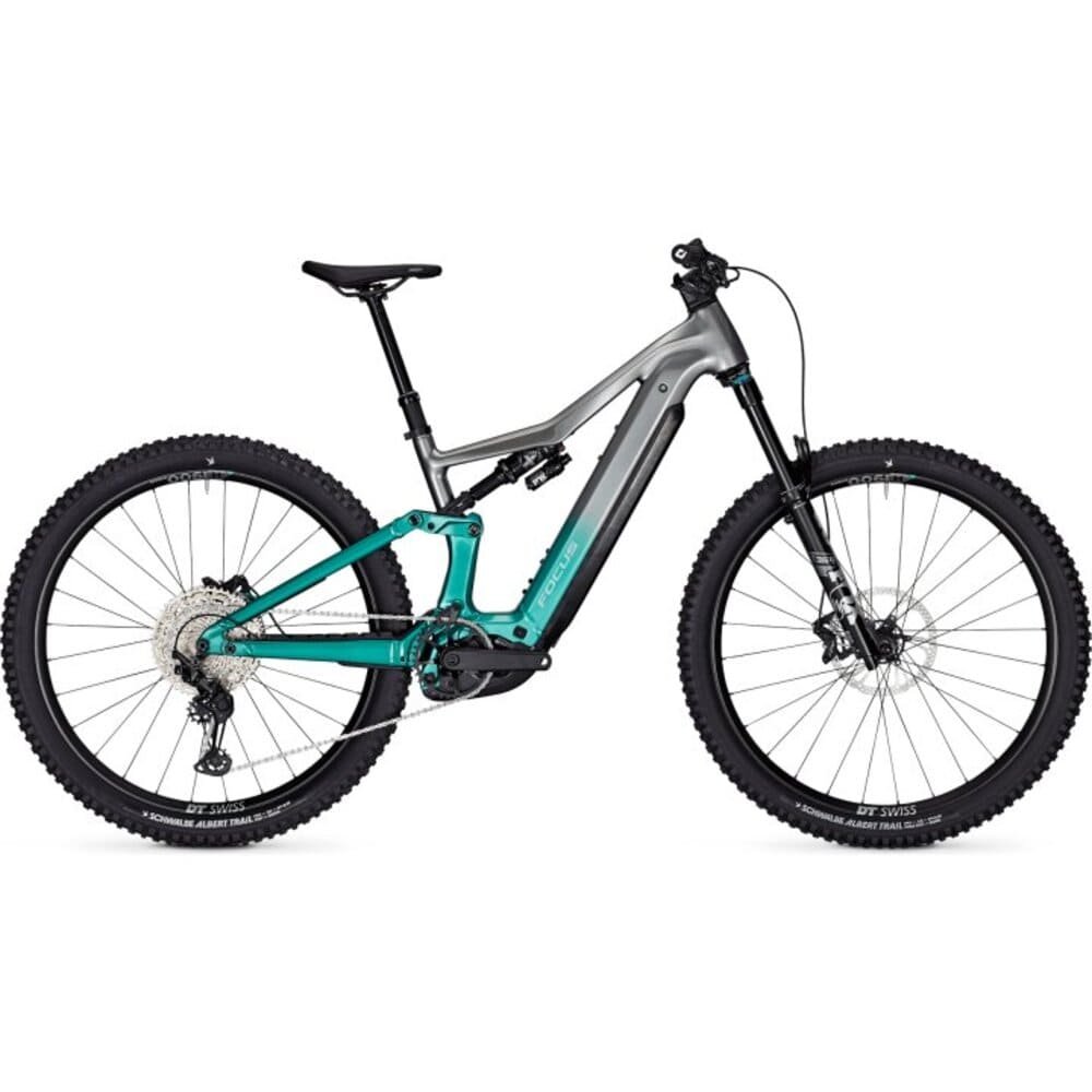 FOCUS JAM² 6.9 - 29" E-Mountainbike 2024 Steelgrey / Emeraldgreen – Bild 3