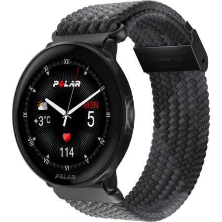 Polar Ignite 3 GPS Fitnessuhr - Braided Yarn - schwarz