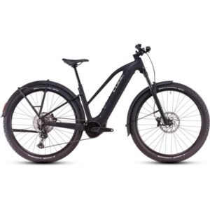 CUBE REACTION HYBRID Race 800 Allroad 29" Damen E-Mountainbike 2025 black / metal