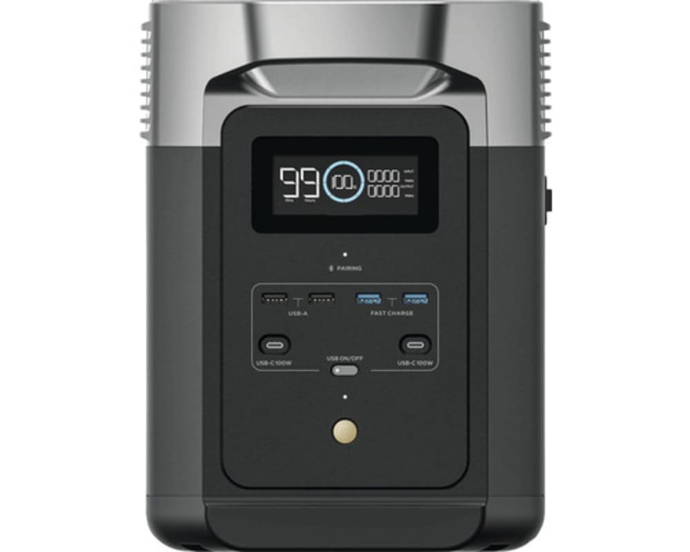 EcoFlow Powerstation Delta 2 1024 Wh Wechselstrom und Solarladegerät – Bild 2