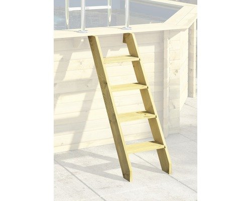 Karibu Aufstellpool Holzpool Set Grösse 2 rechteckig 582x483x124 cm inkl. – Bild 3