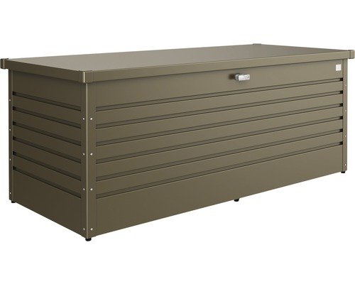 Auflagenbox FreizeitBox Biohort 180 800 l inkl. Gasdruckfedern 181 x 79 x 71 cm bronze-metallic