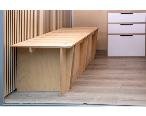 Buildify Campingbox Marco Bettsystem längs symmetrisch u.a. für Ducato/Crafter/Sprinter 1900x950x465 mm – Bild 10