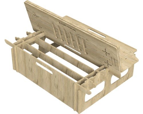Buildify Campingbox Marinus Heckbettsystem u.a. für VW 1800x1500x415 mm – Bild 10