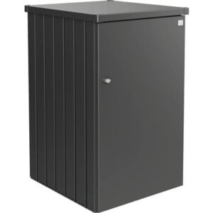 Mülltonnenbox Biohort Alex Variante 3 Metall 80 x 88 x 129 cm dunkelgrau