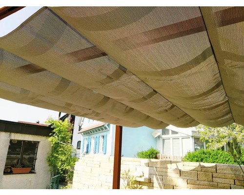 Aluminium Pergola, Pavillon Paragon Outdoor Florida 11x11 mit verstellbarem Sonnensegel 320 x 320 – Bild 3